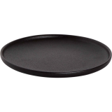 Plat bord zwart Universe 26cm