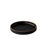 Plat bord Japan zwart 15cm Ø