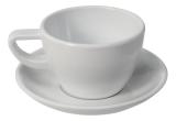 Cappuccino kop en schotel Melamine (per 15 stuks)