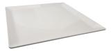 Schaal vierkant 51x51cm wit Melamine