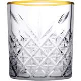 Timeless Tumbler / cocktailglas met gouden rand 34,5cl (per 24 stuks)