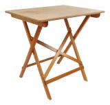 Klaptafel hout 60x80cm (bistrotafel Francois Sermijn)