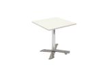 Terrastafel Allure wit vierkant 70cm