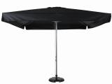 Parasol 3x3 mtr zwart incl. parasolvoet