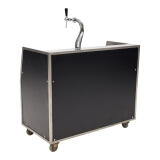 Bar met spoelbak en tapinstallatie (125x67x107cm)