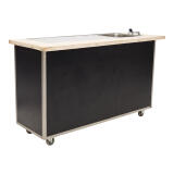 Luxe bar met spoelbak (178x76x110cm)