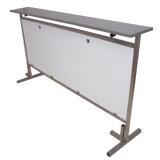 Set van 10x voorzetbuffet wit (200cm breed / 114cm hoog) incl. kar