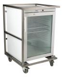 Koelkast 160 ltr met glazen deur