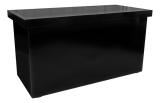 Klapbuffet zwart/hout (160x80cm)