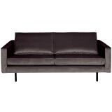 Bank 2,5-zits velvet Antraciet