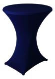 Statafeldecoratie strak, marine-blauw (exclusief statafel) 