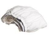 Molton onderlaken rond 120cm