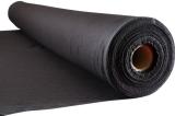 mtr Flanel 60cm zwart