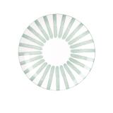 Plat bord 20,5 cm Cabana groen