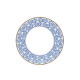 Plat bord Azul blauw 21cm 