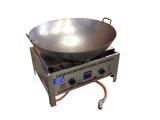 Wokpan op gas 70cm Ø (excl. gas)