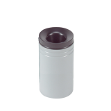 Afvalbak Teun (50 ltr) 75cm hoog, 30cm Ø