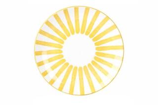 Plat bord 20,5 cm Cabana geel – Geel