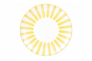Plat bord 27 cm Cabana geel – Geel