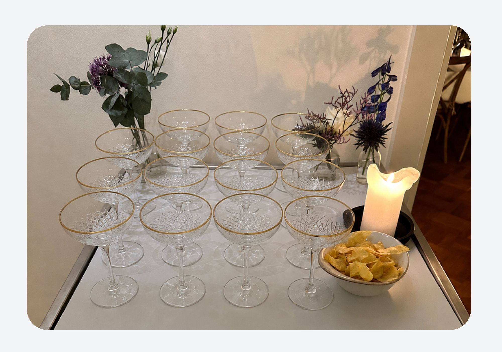 Cocktailglazen huren evenementen festivals verhuurbedrijf Accurat Verhuur