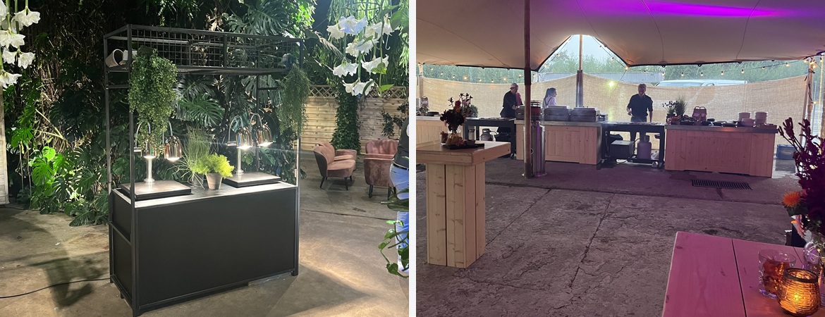 Keukenapparatuur huren voor zakelijk evenement catering verhuurbedrijf Accuraat Verhuur